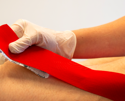 medical taping, sportblessure, PMC Twigt, Fysiotherapie, Sliedrecht